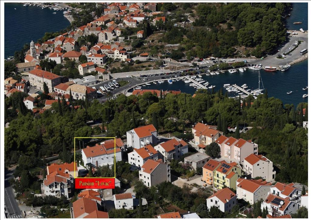 Pansion Lovac Otel Cavtat Dış mekan fotoğraf